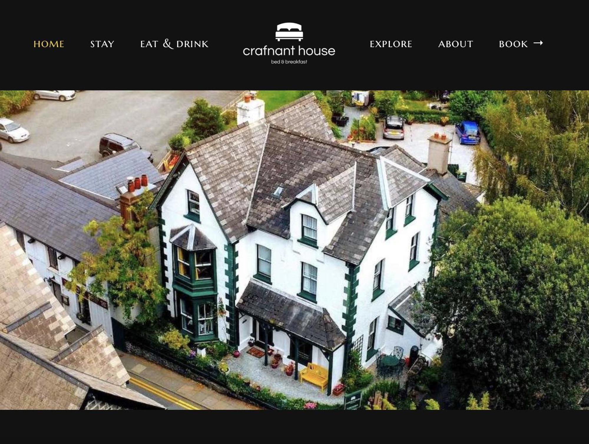 Crafnant House - Bed & Breakfast Trefriw エクステリア 写真